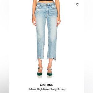 GRLFRND Helena High Rise Jeans in Collision